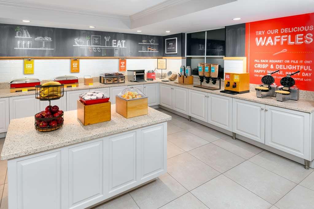 Hampton Inn Boston Bedford Burlington Білріка Ресторан фото